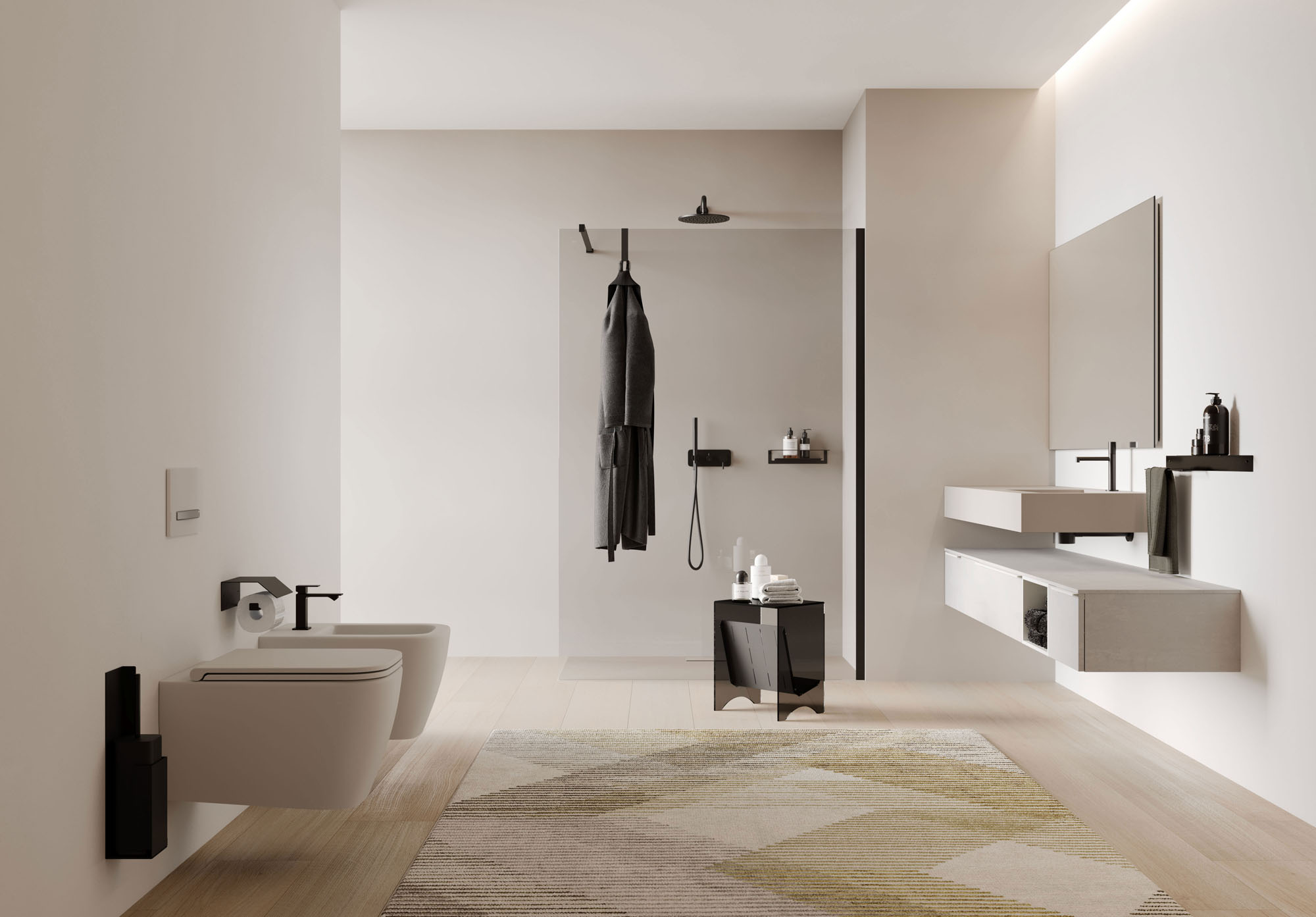 Nuovi accessori per la stanza da bagno contemporanea - Disenia