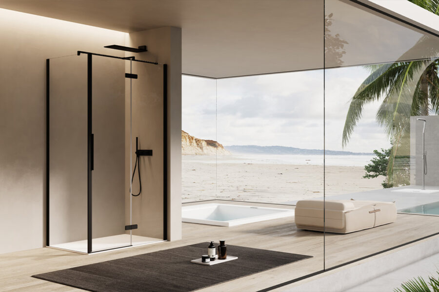 Scopri Ines, il nuovo box doccia lineare dai dettagli raffinati